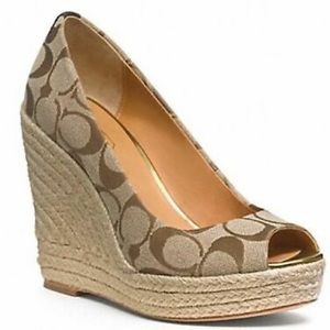 Coach Wedge Heels